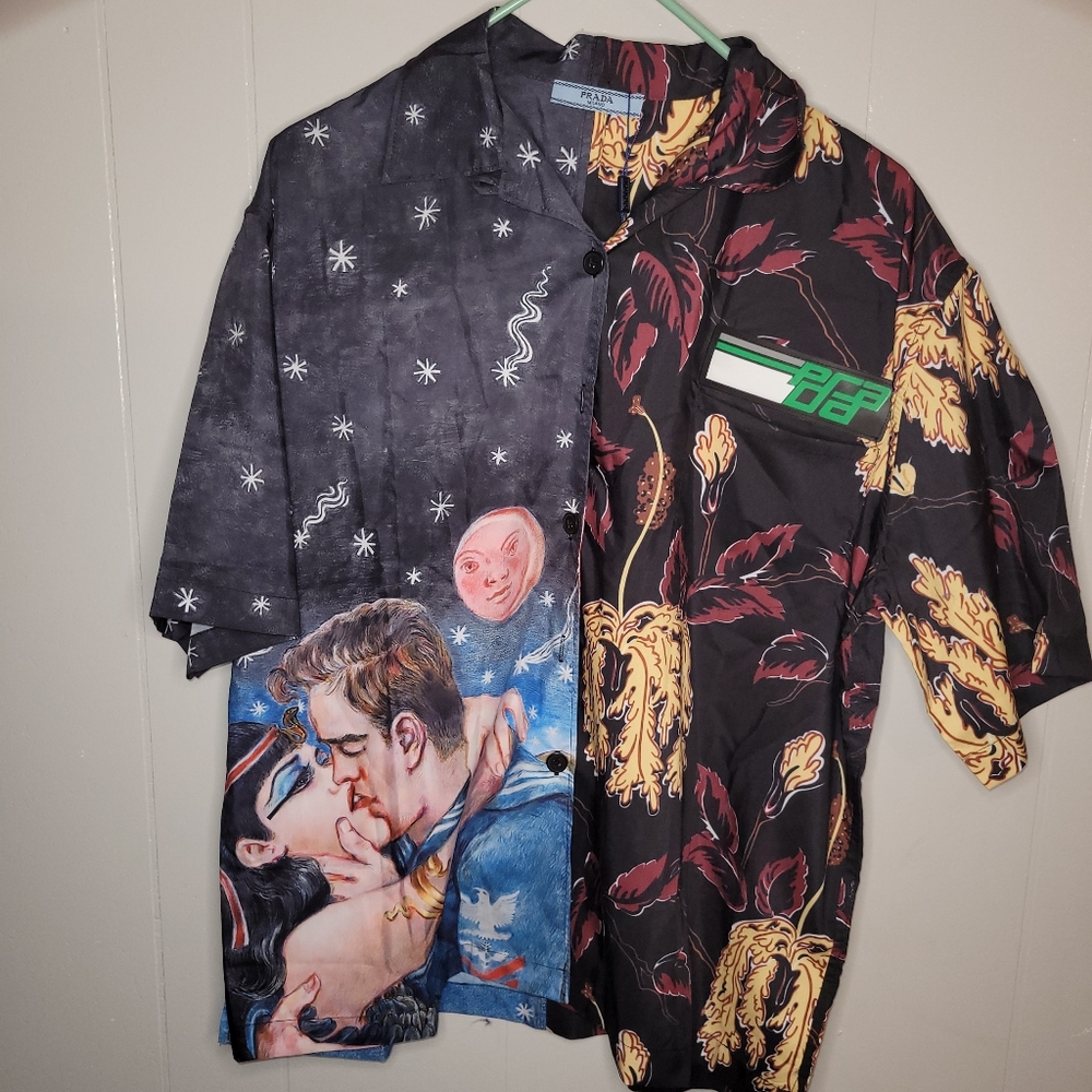 Prada Impossible True Love Split Shirt